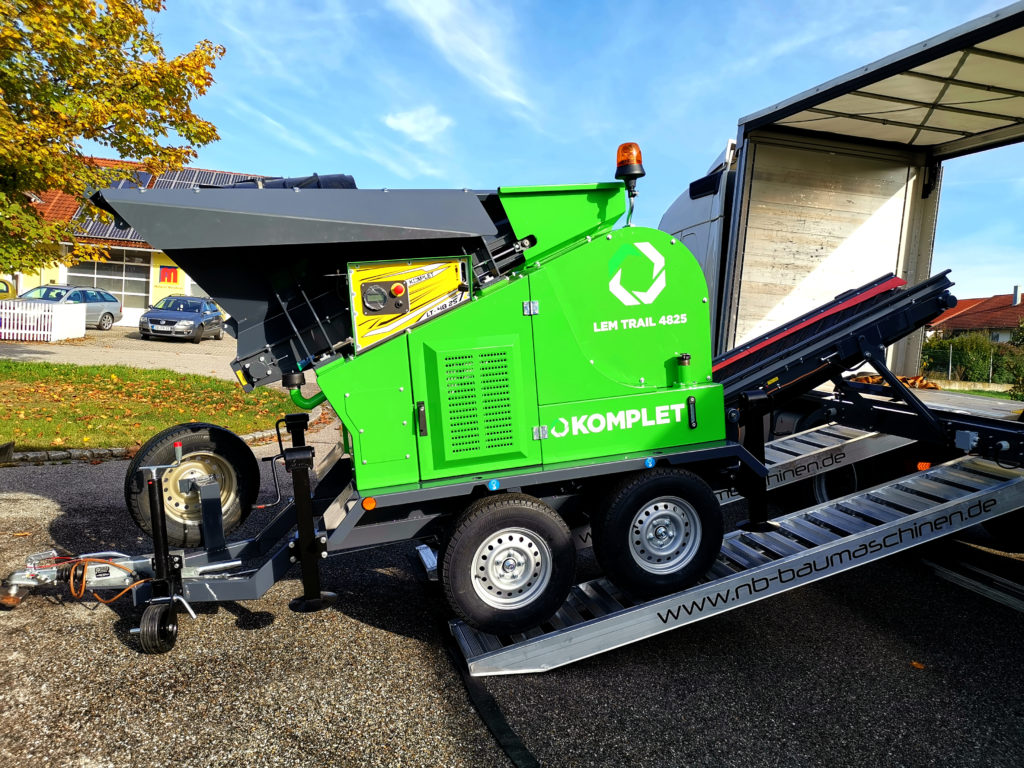 Mobiler Backenbrecher | Brecheranlage LEM Track 4825