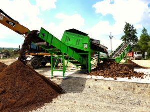 Flachdecksiebanlage | Siebanlage
