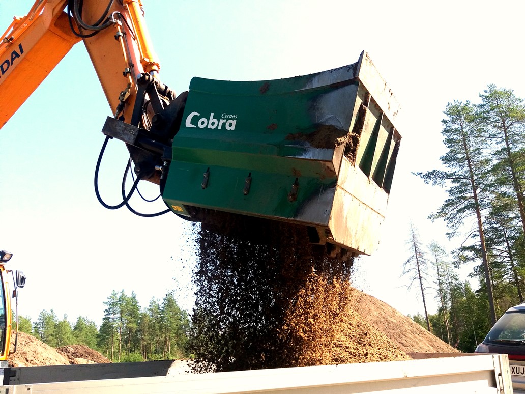 Schaufelseparator COBRA K-120