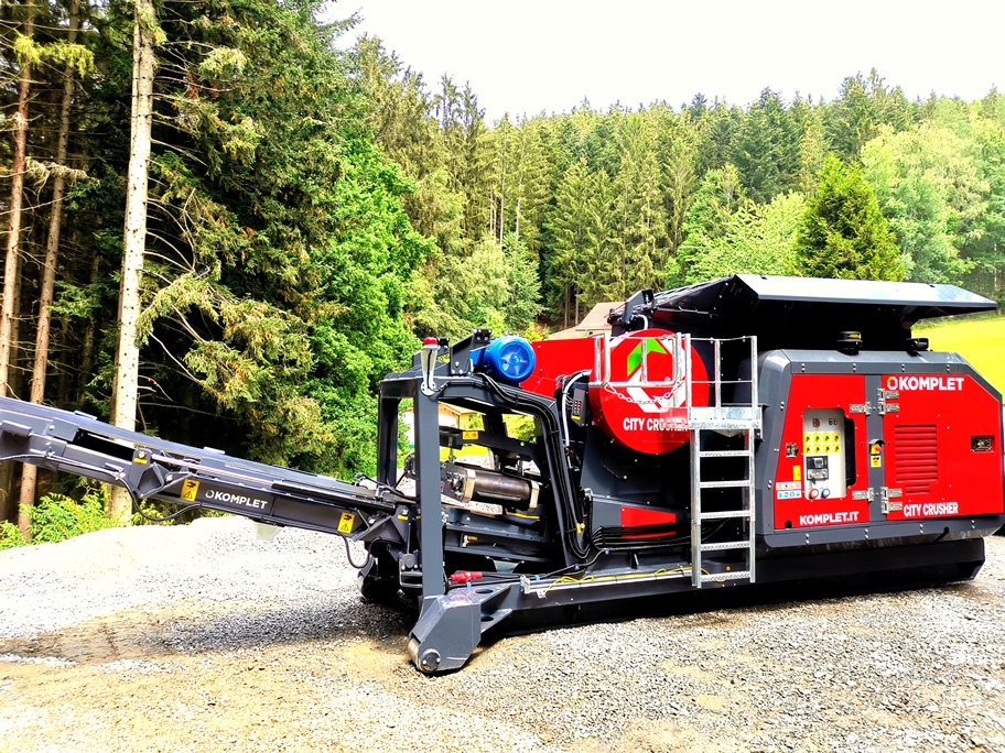 Backenbrecher | Mobile Brechanlage
