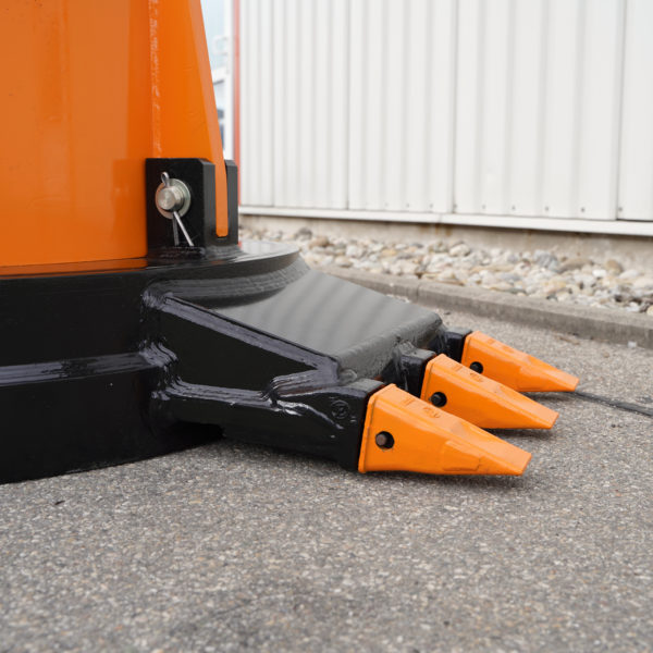 Hydraulikmagnet | Hydraulikmagnet mit Zähnen