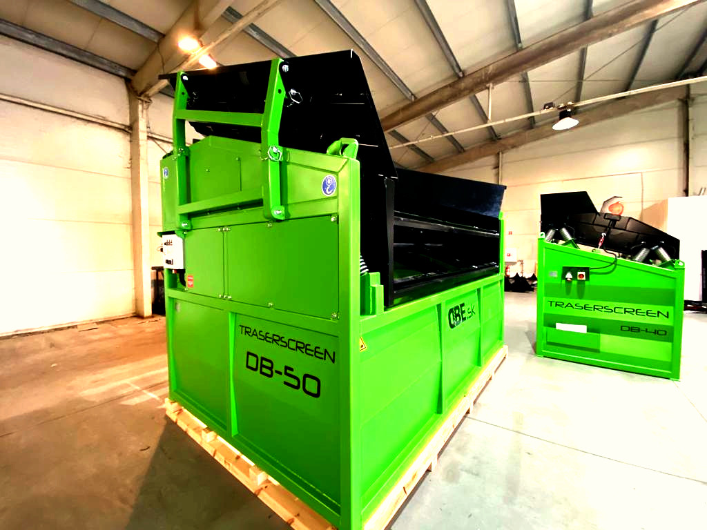 Traserscreen DB-50 Flachdecksiebanlage | Siebanlage