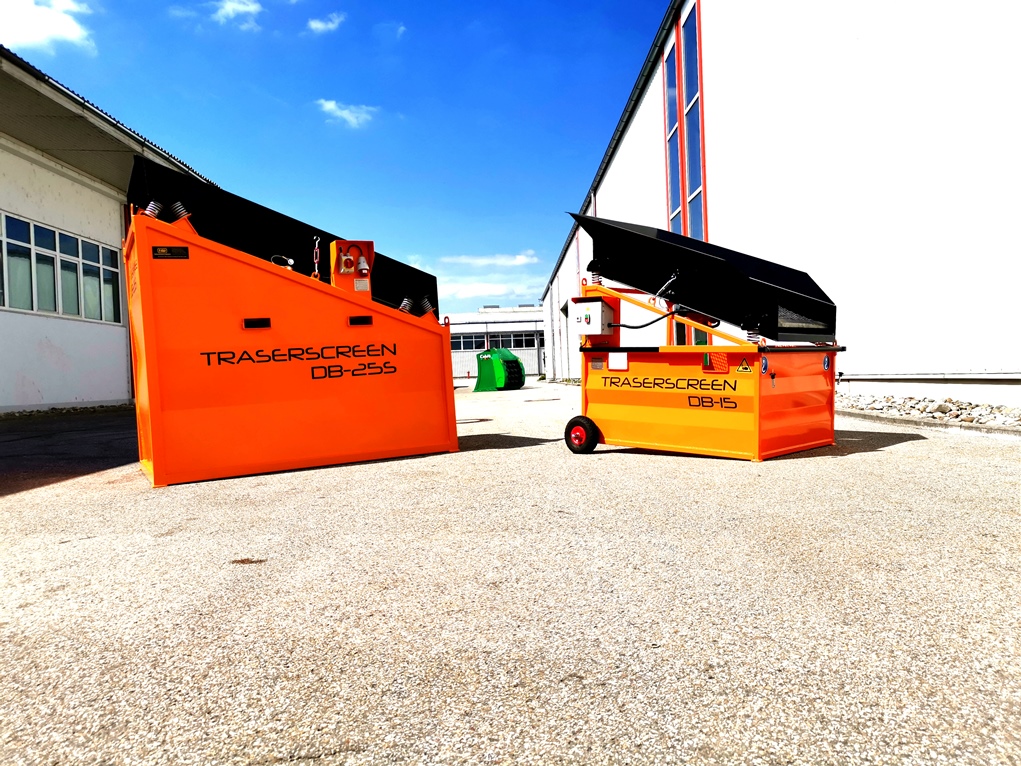 Traserscreen DB-25S Mobile Siebanlage | Siebanlage