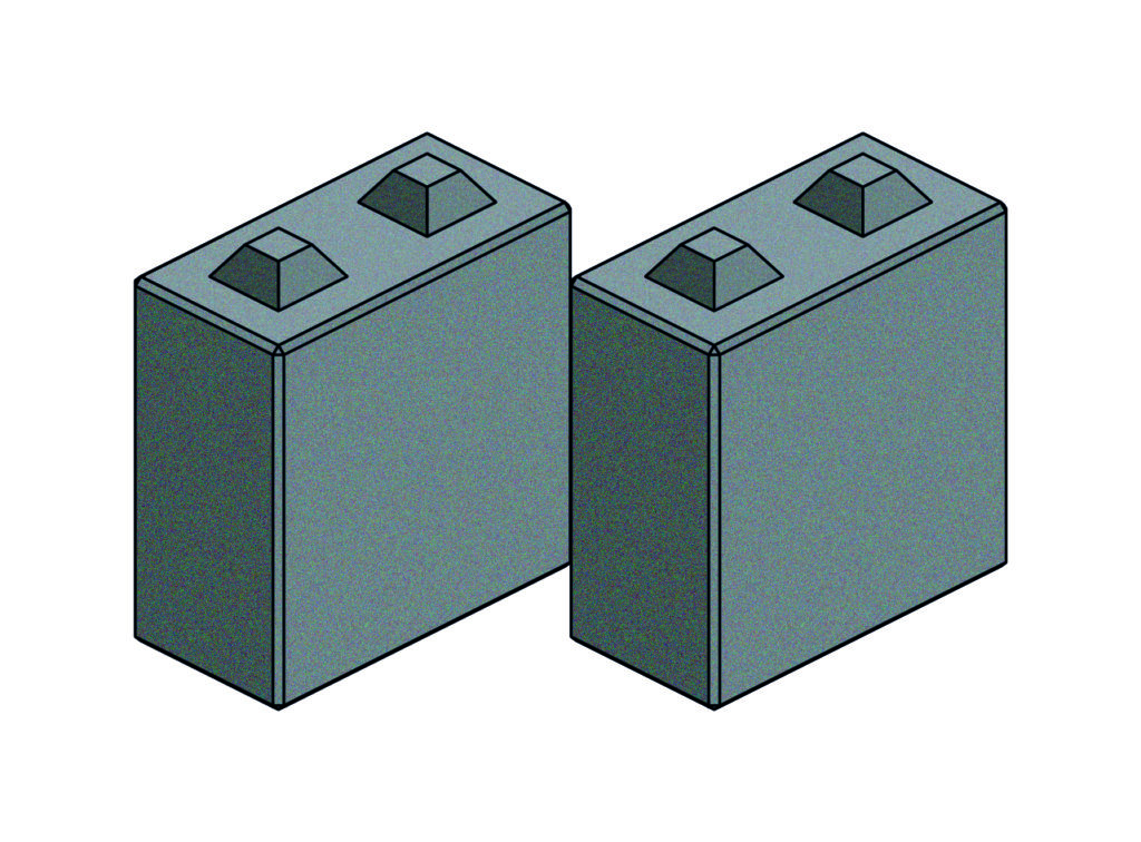 Legoform Beton | Betonblock L1648
