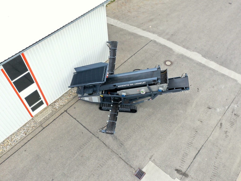 Siebanlage Komplet KOMPATTO 104