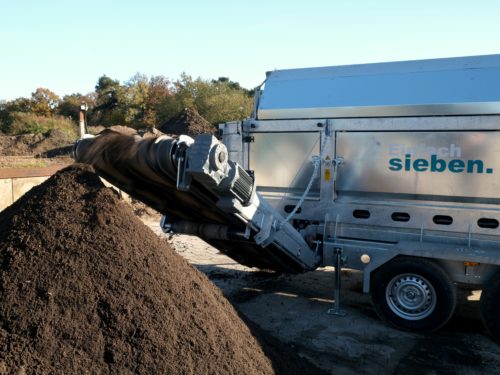 Siebtrommel Gremac e2 | Mobile Siebanlage