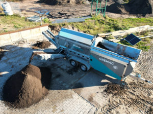 Siebtrommel Gremac e2 | Mobile Siebanlage