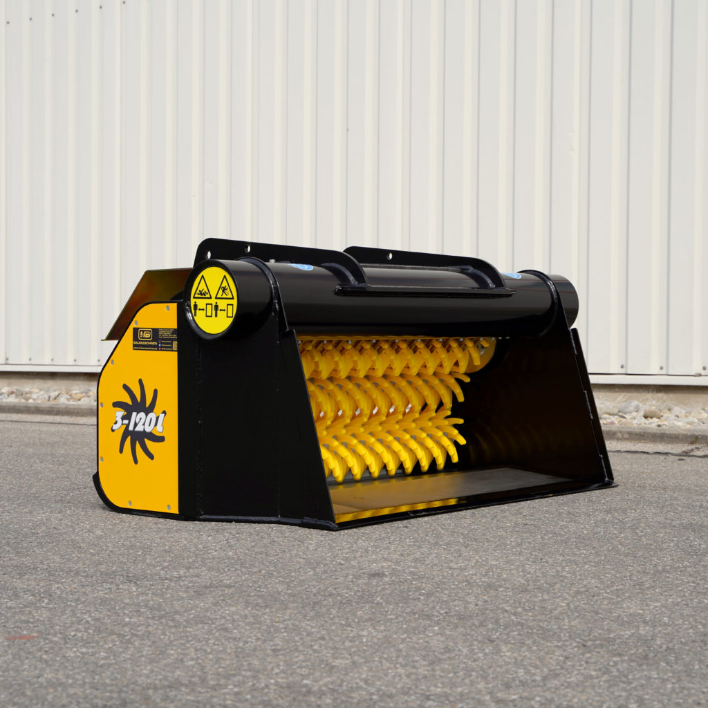 Sieblöffel Lader | Schaufelseparator GYRUstar_3-120L
