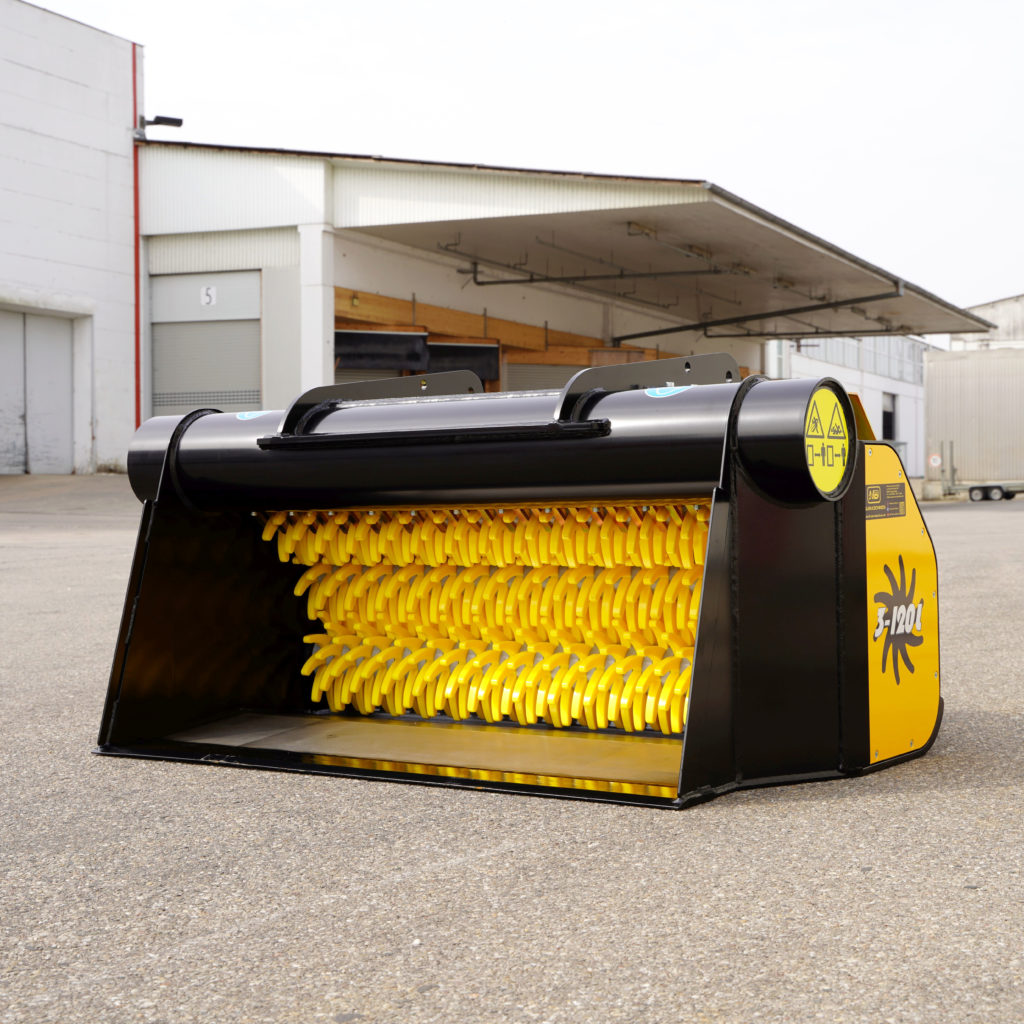 Sieblöffel Lader | Schaufelseparator GYRUstar_3-120L