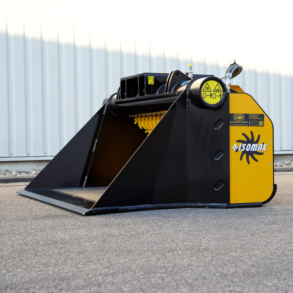 Schaufelseparator für Bagger GYRUstar_4-150MAX