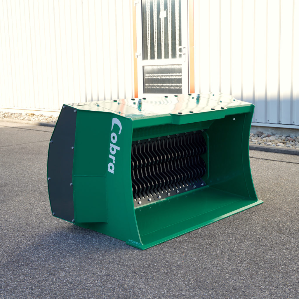 Siebschaufel Bagger | Schaufelseparator COBRA_XS2-120