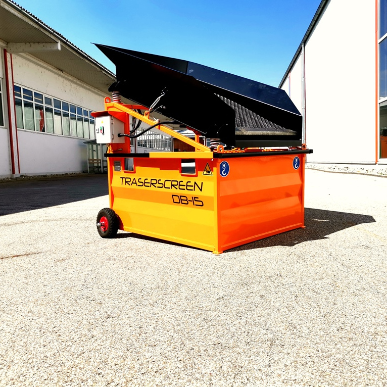 Siebanlage Bagger | Flachdecksiebanlage | Kleine Siebanlage