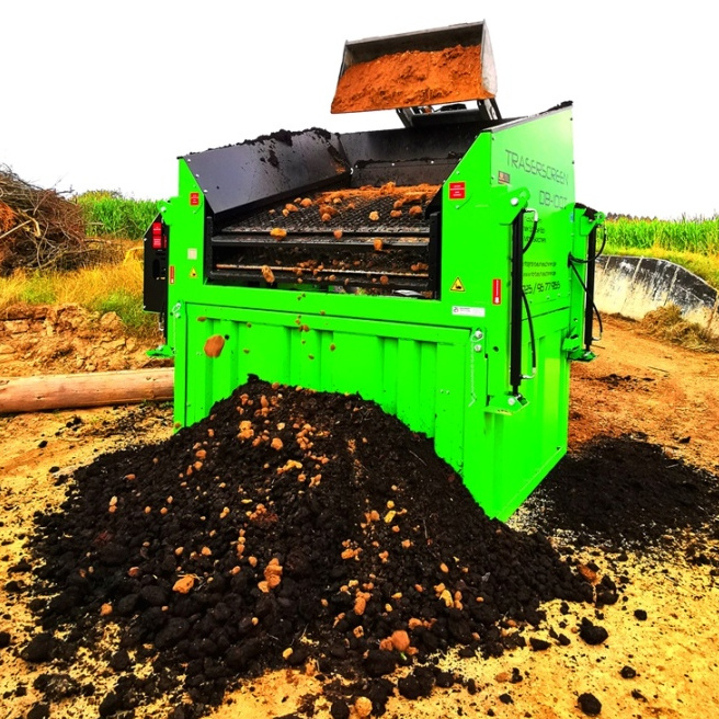 Siebanlage Anhänger DB-100T