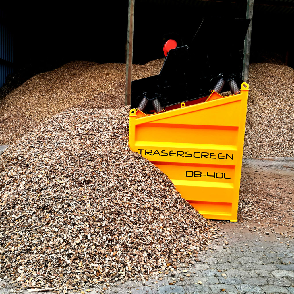 Flachdecksiebanlage - Rüttelsieb Traserscreen DB-40L