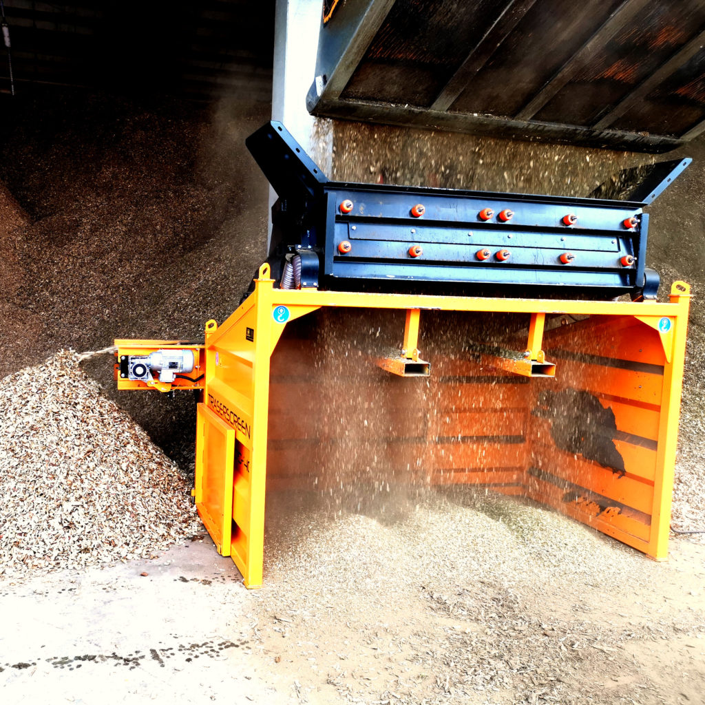 Flachdecksiebanlage - Rüttelsieb Traserscreen DB-40L