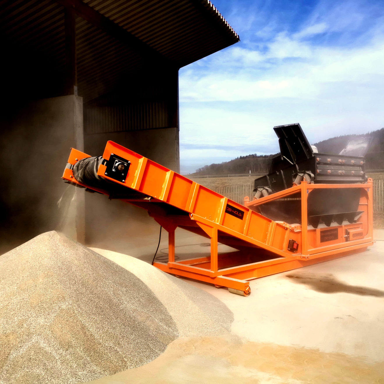 Siebanlage Hakenlift DB-40LS