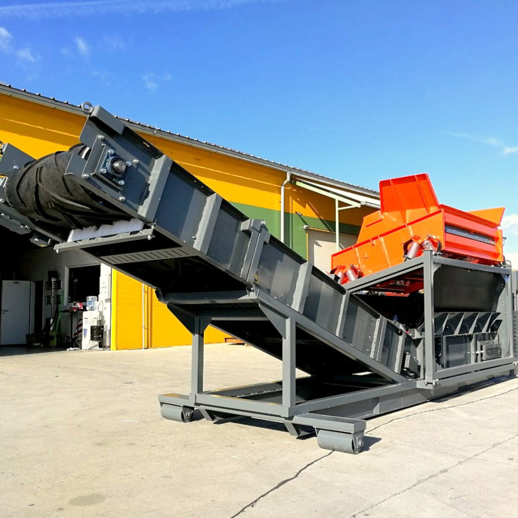 Siebanlage Hakenlift DB-40LS