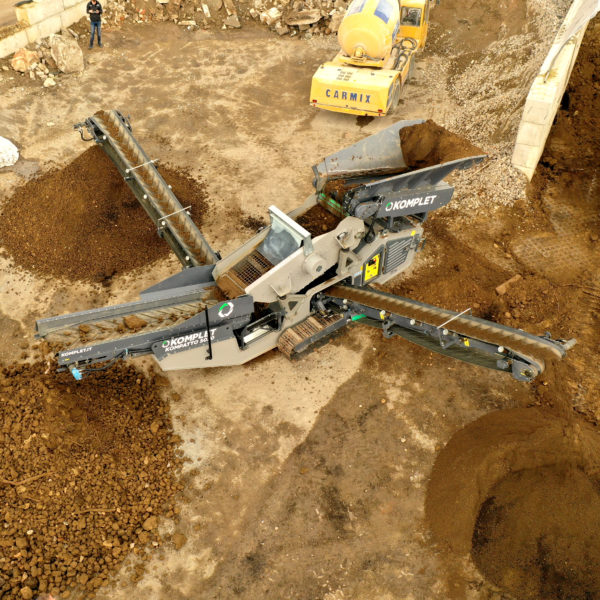 Raupenmobile Siebanlage Komplet Kompatto 5030