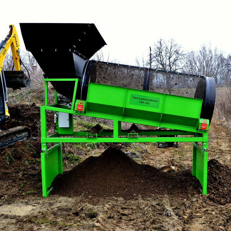 Trommelsiebanlage Traserscreen DB-30