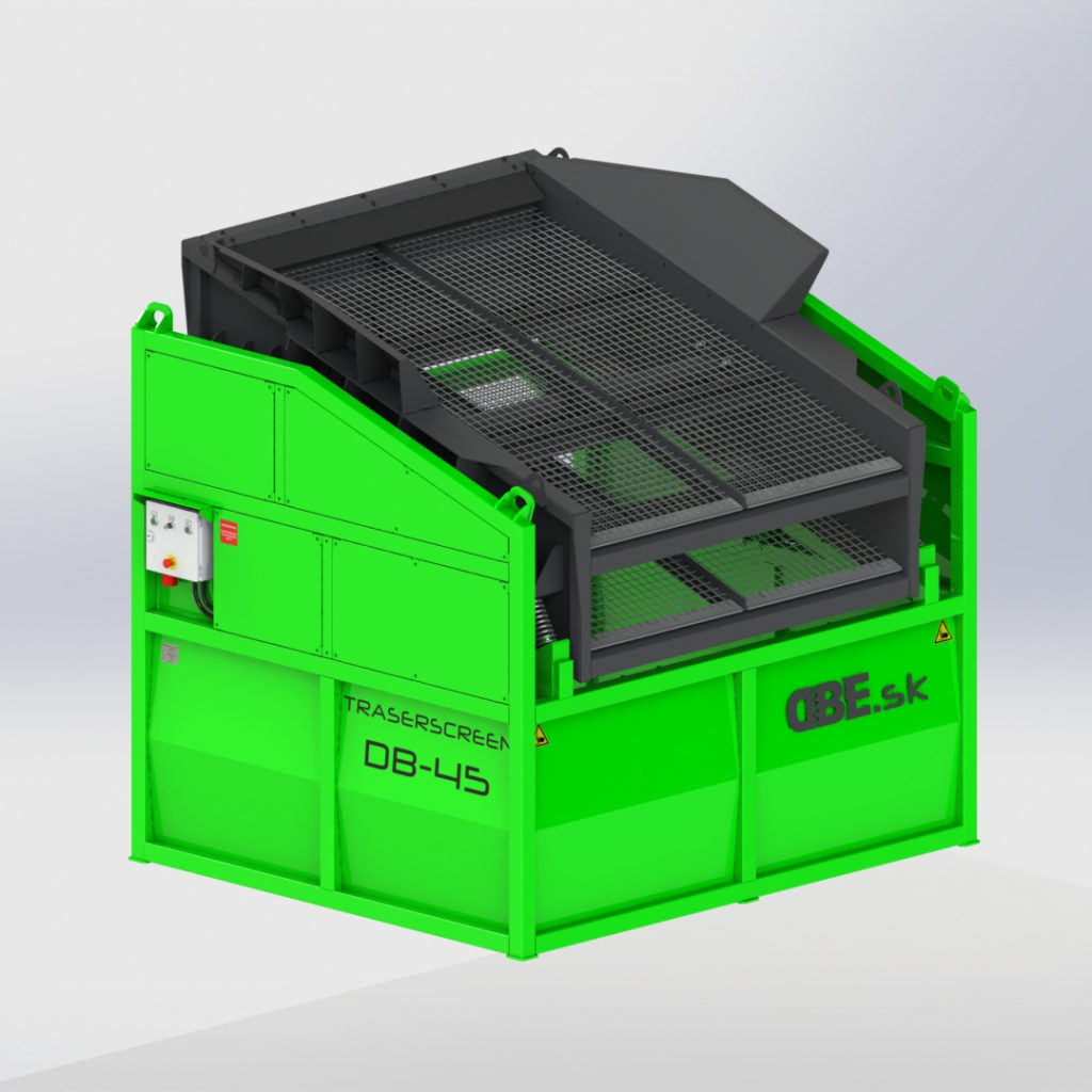Siebbox - Siebanlage Traserscreen DB-45