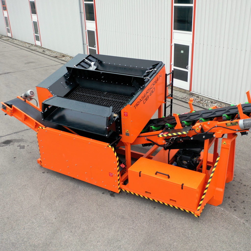 Siebanlage Hakenlift DB-80