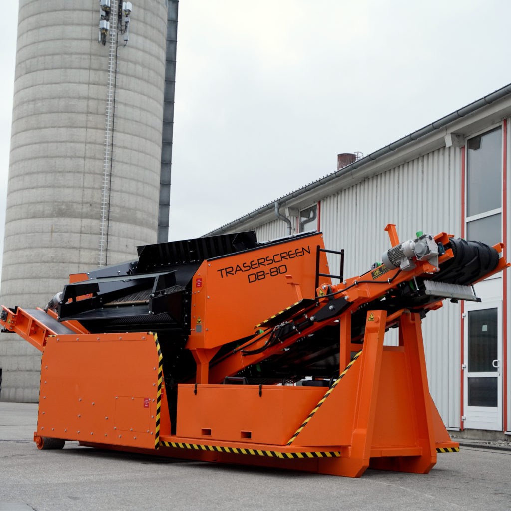 Siebanlage Hakenlift DB-80