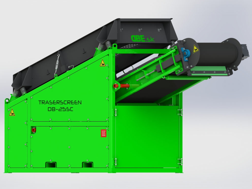 Rüttelsiebanlage Trasersreen DB-25SC