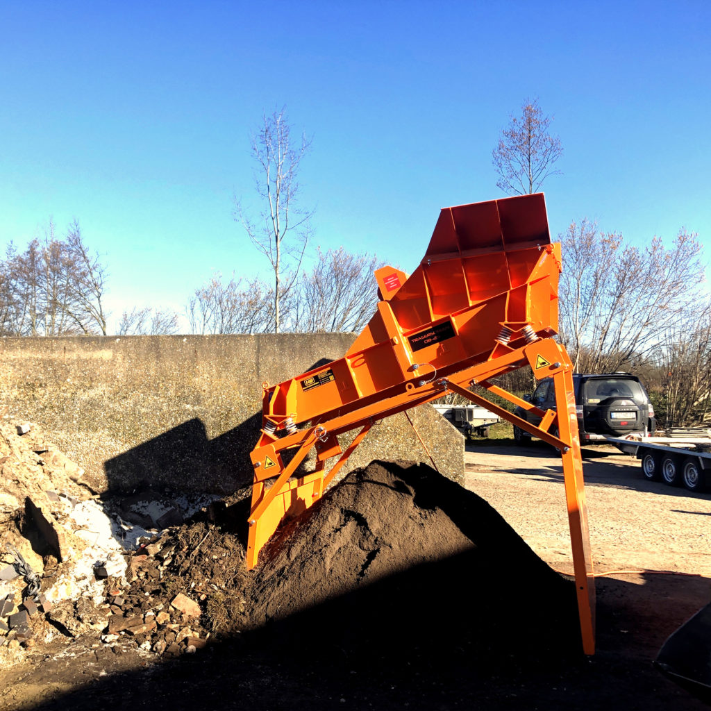 Mobile Siebanlage | Rüttelsieb DB-25