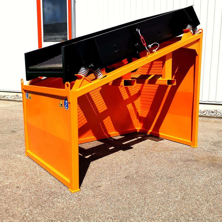 Flachdecksiebanlage - Rüttelsieb Traserscreen DB-25S