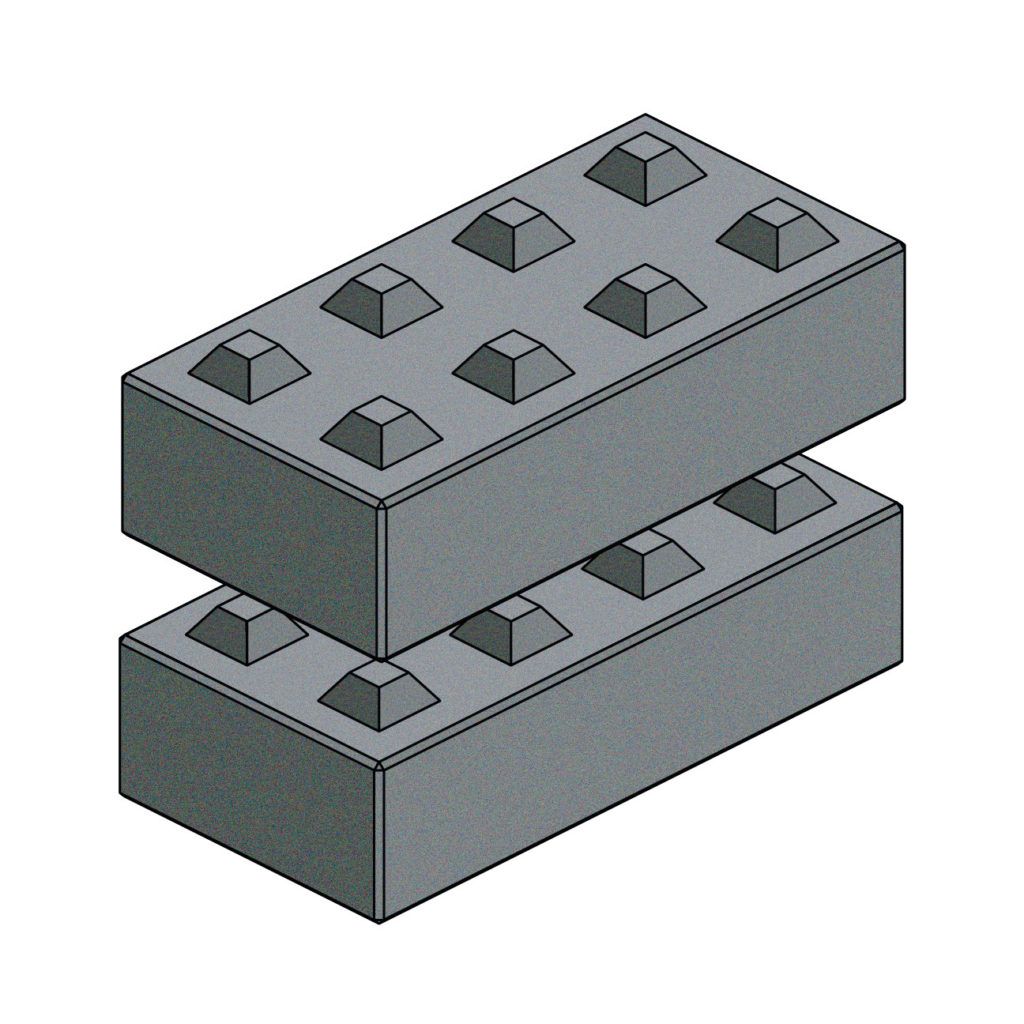 Betonlego_L1688 | Betonschalung | Betonform | Legostein | Beton Lego
