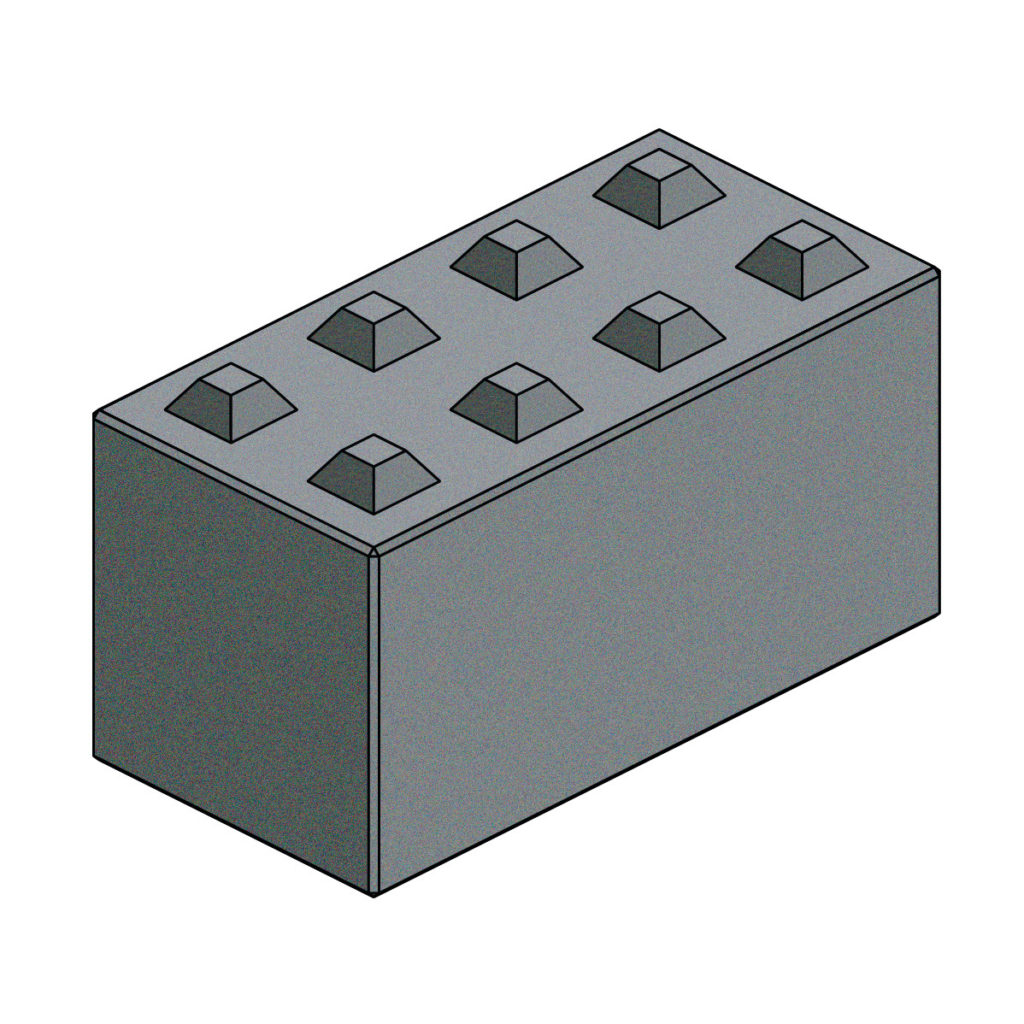 Betonlego_L1688 | Betonschalung | Betonform | Legostein | Beton Lego