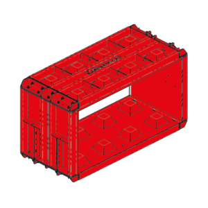 Lego_1688_Rot_Block | Betonlegoform