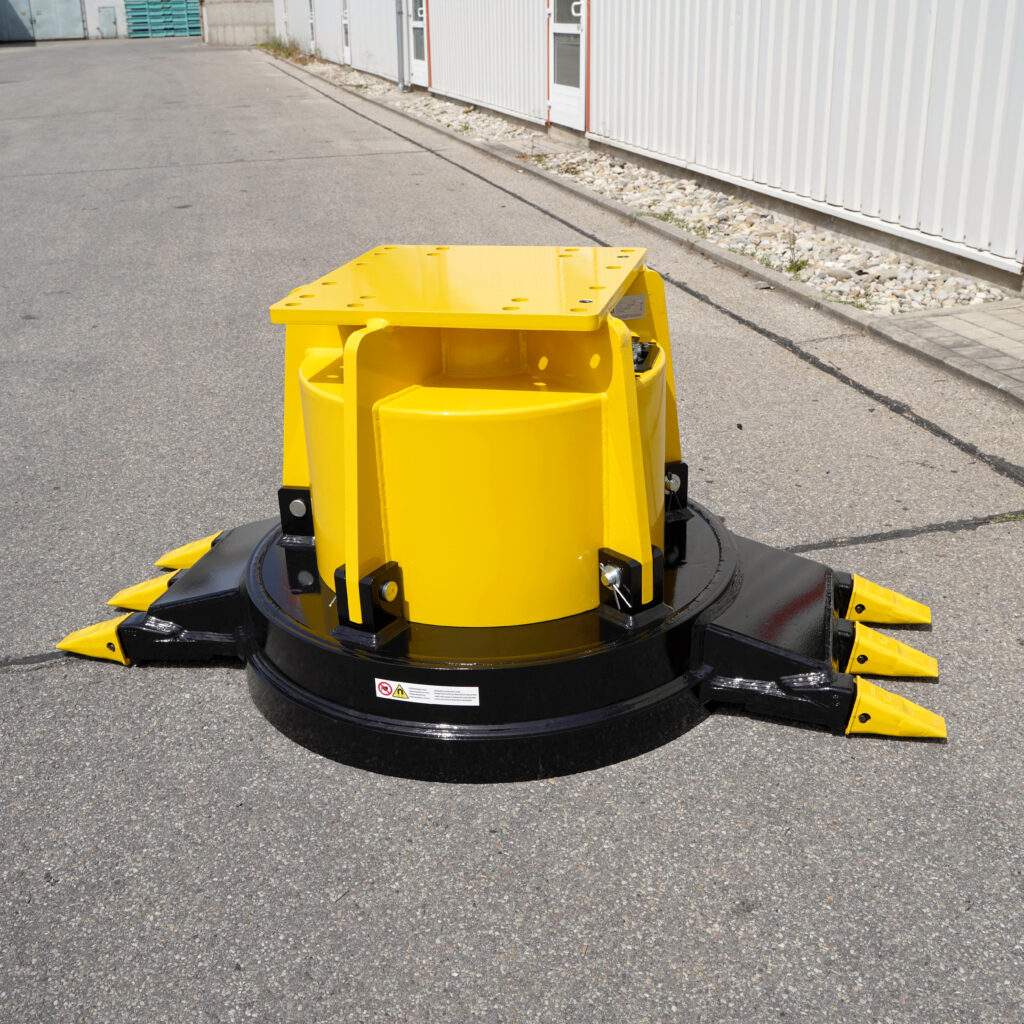 Hydraulikmagnet_NBHMG-T115 | Baggermagnet | Schrottmagnet | Magnet Bagger