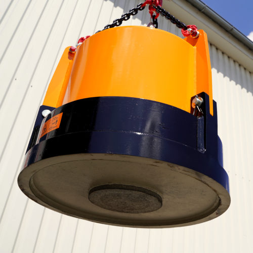 Hydraulikmagnet_NBHMG85 | Schrottmagnet | Lasthebemagnet | Baggermagnet