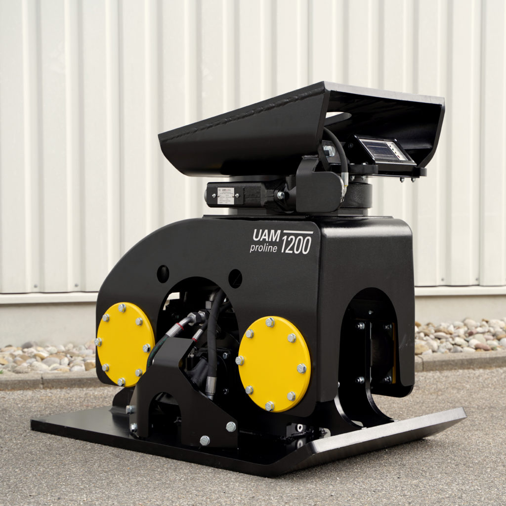 Anbauverdichter Bagger | Rüttelplatte | Verdichter Bagger UAM HD1200