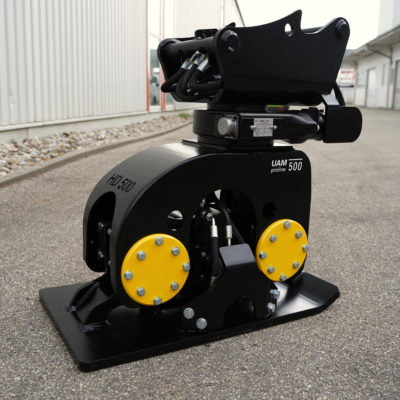 Anbauverdichter Bagger | Rüttelplatte | Verdichter Bagger UAM HD500