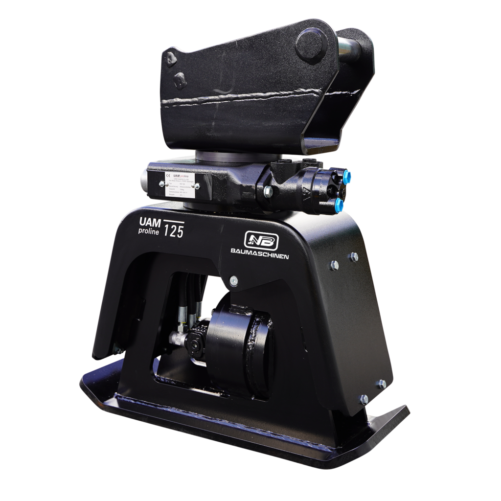 Anbauverdichter Bagger | Rüttelplatte | Verdichter Bagger UAM HD125