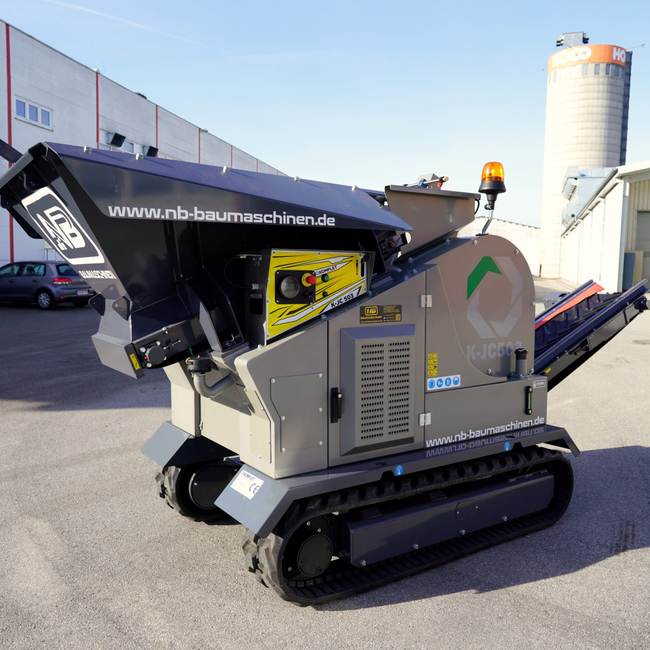 Kleiner Backenbrecher | Backenbrechanlage K-JC503