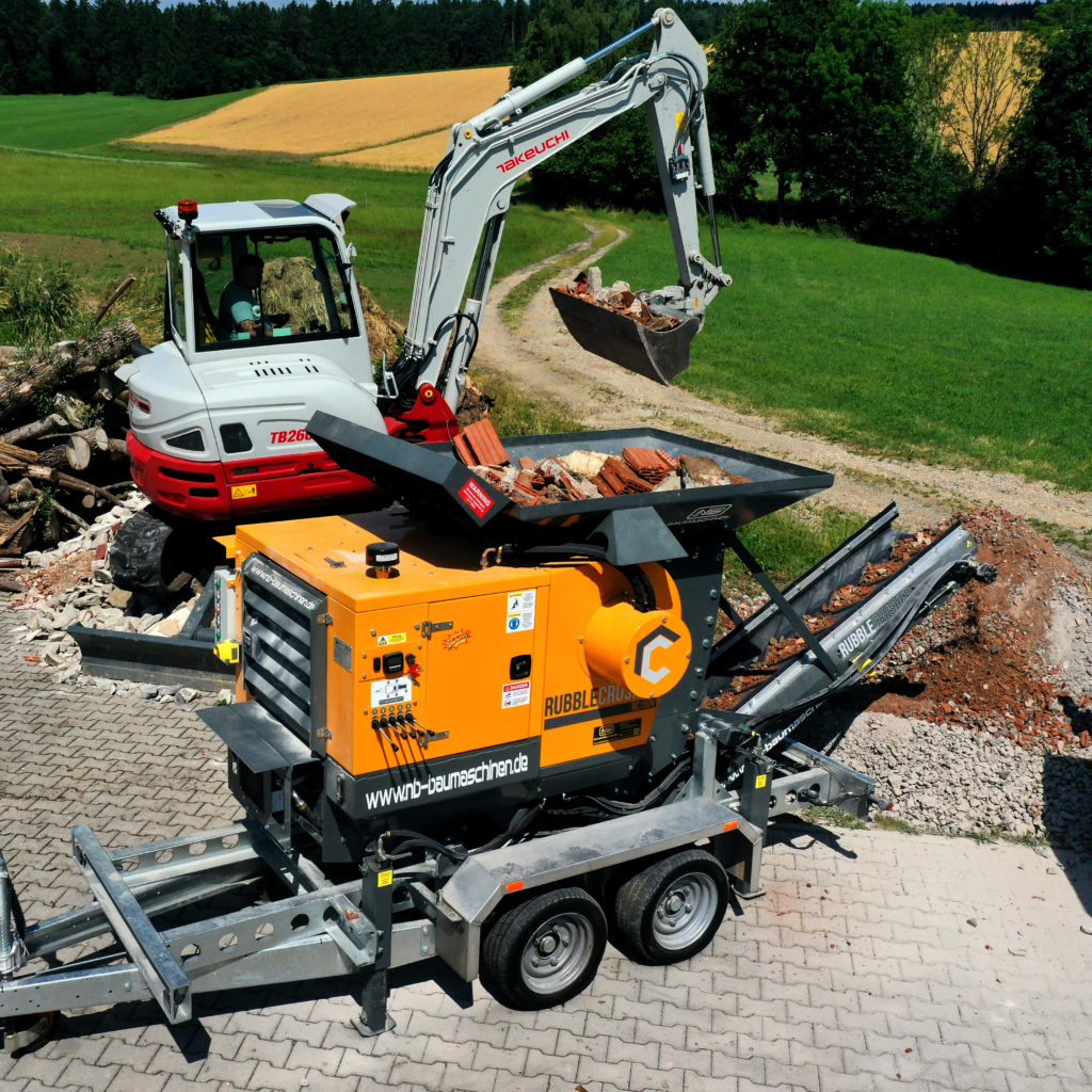 Minibrechanlage | Minibrecher | Backenbrecher Rubble Crusher RC150
