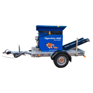 Minibrechanlage Anhänger | Minibrecher TigerBite 400 Trail