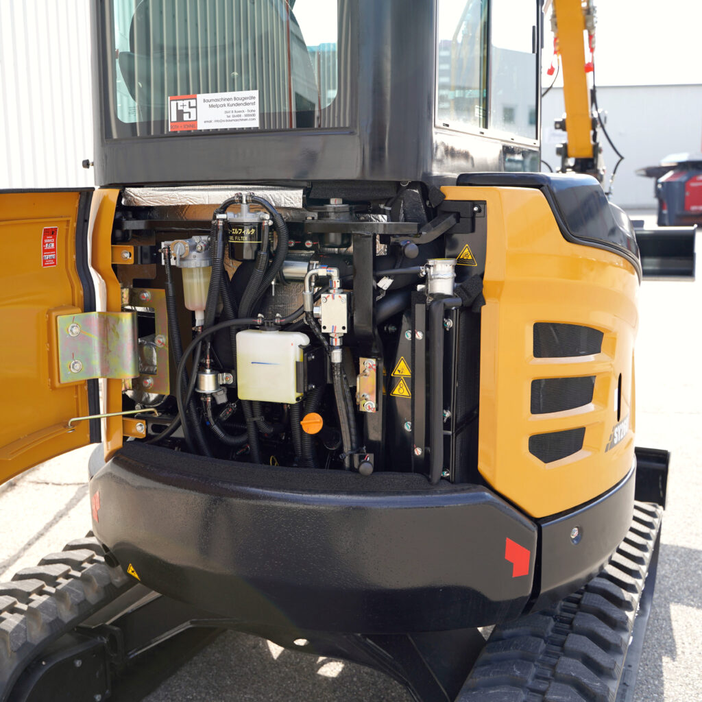 Minibagger_SY26U | Nullheckbagger | Bagger