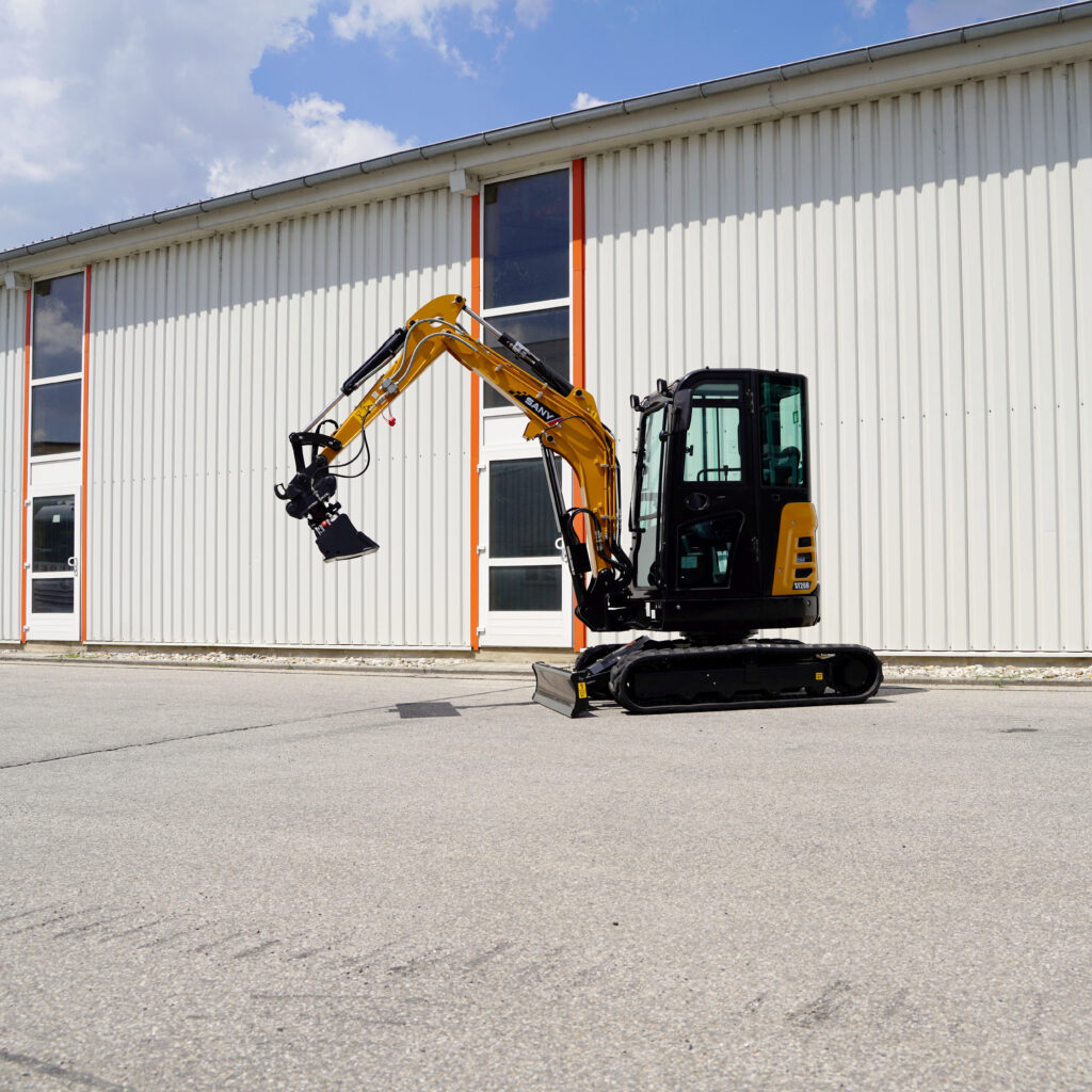 Minibagger_SY26U | Nullheckbagger | Bagger