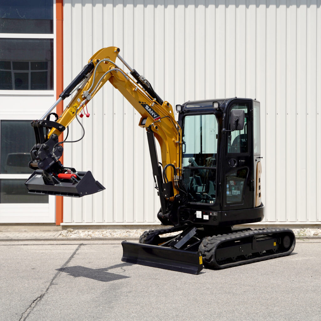 Minibagger_SY26U | Nullheckbagger | Bagger