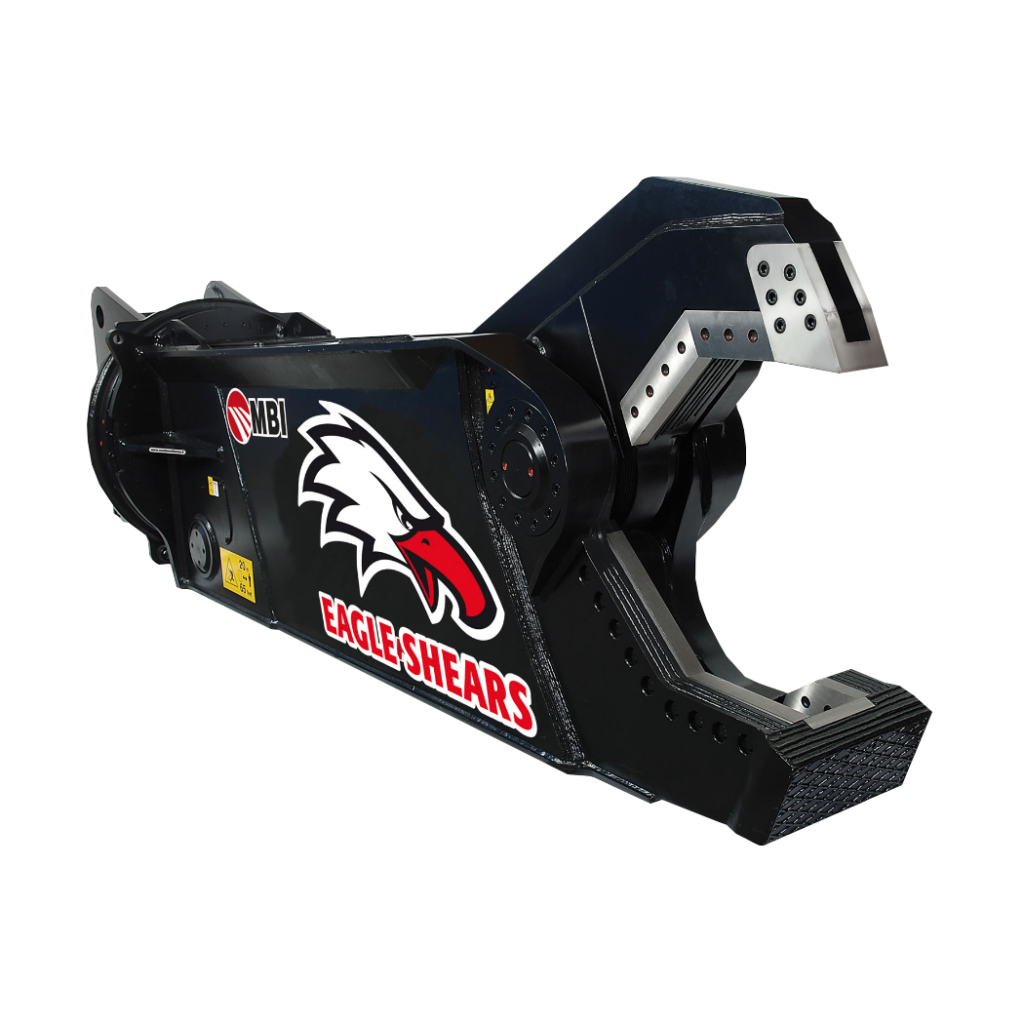 Schrottschere Bagger SH130R_freigestellt | Abbruchschere