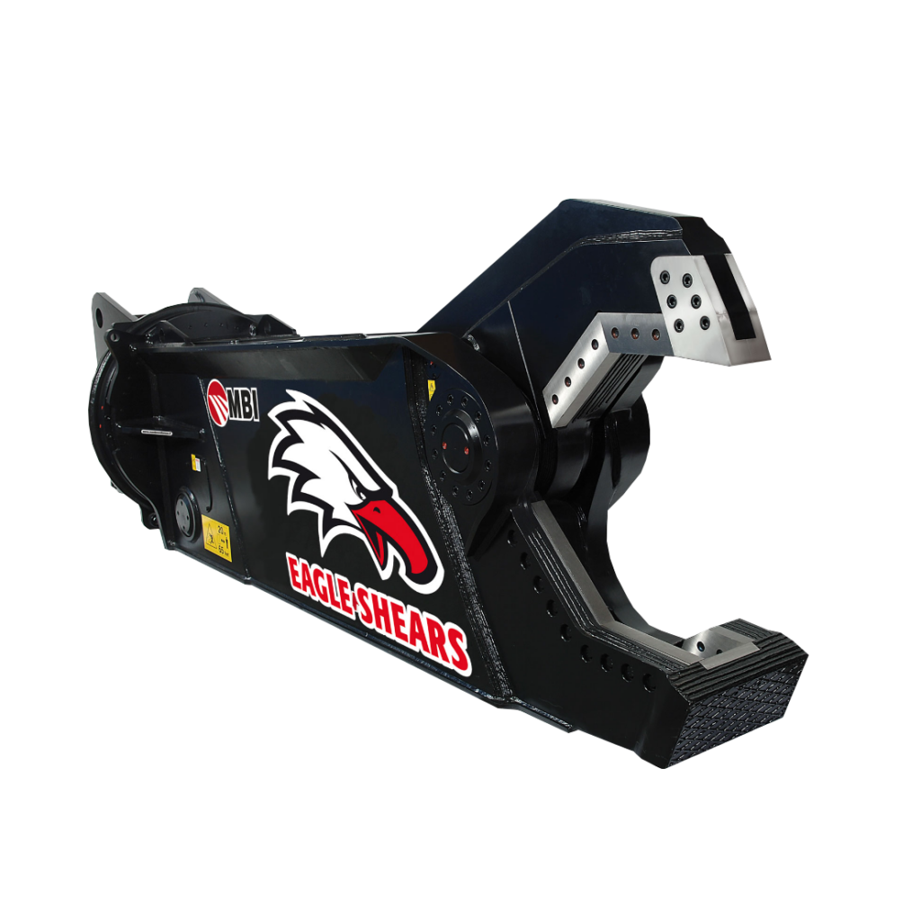Schrottschere Bagger SH700R_freigestellt | Abbruchschere