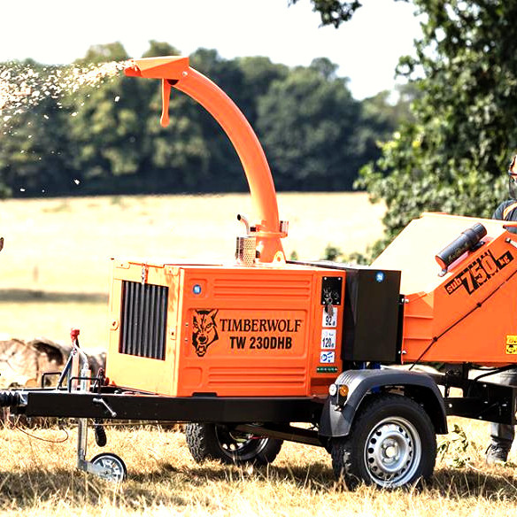 Timberwolf Holzhäcksler TW230DHB | Holzschredder