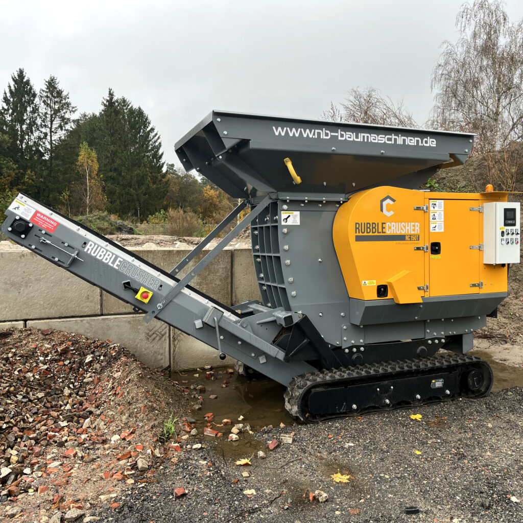 RubbleCrusher_RC150T | Minibrechanlage au Kette - Minibrechanlage