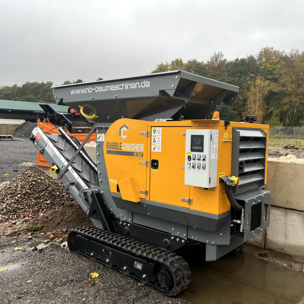 RubbleCrusher_RC150T | Minibrechanlage au Kette - Minibrechanlage