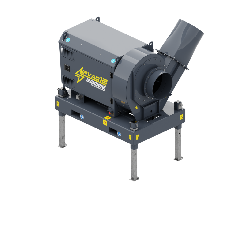 Hochleistungs-Sauggebläses Windsichter