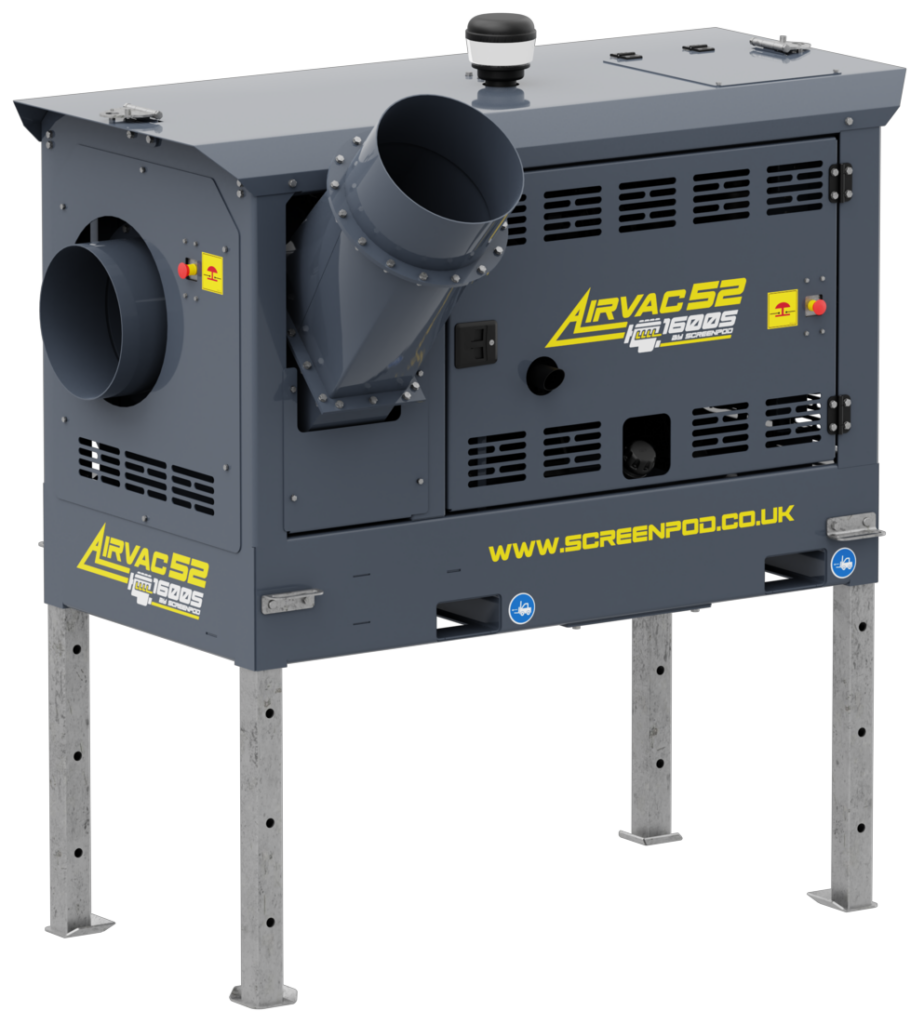 Hochleistungs-Sauggebläses Windsichter